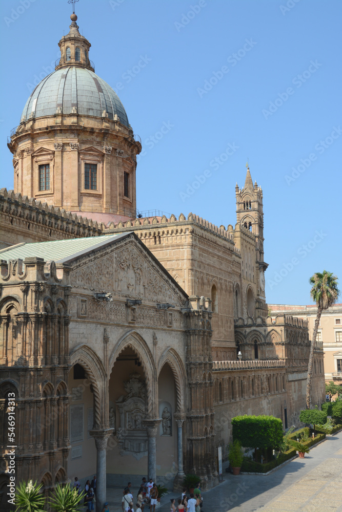 The Norman Arab-style cathedral of Palermo is the main place of Catholic worship in the city of Palermo and the archbishop's seat of the metropolitan archdiocese.