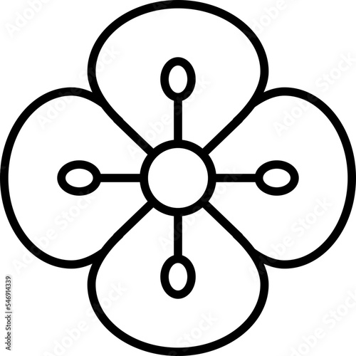 Poppy Flower Icon