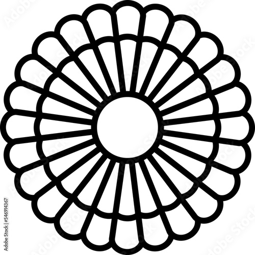 Chrysanthemum Flower Icon