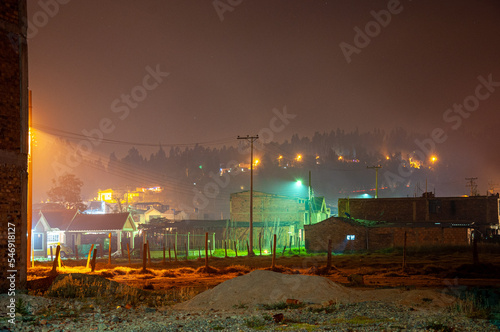 Εκτύπωση καμβά Cityscapes at night