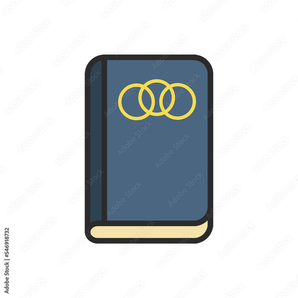 book icon design vector template book icon design vector template