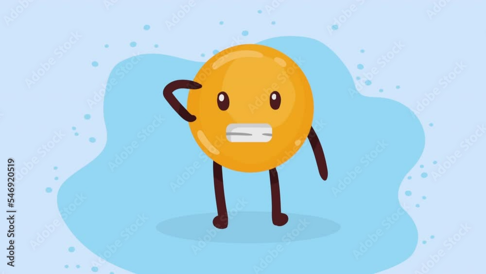 shy emoji gesture comic character shy emoji gesture comic character