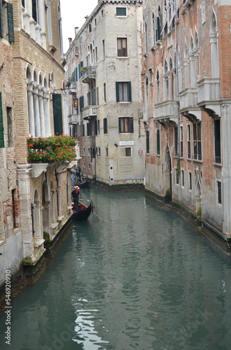 small canal venice italy romatic gondoliere bridge beautiful © Andreas
