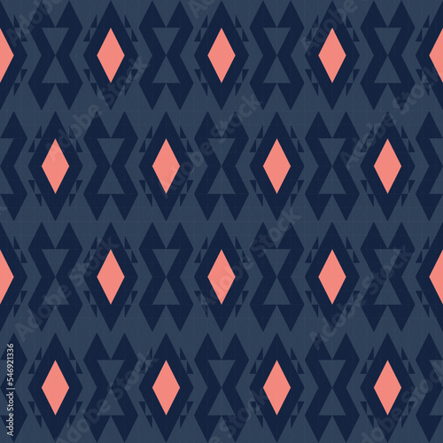 Abstract geometric fashion styled seamless pattern