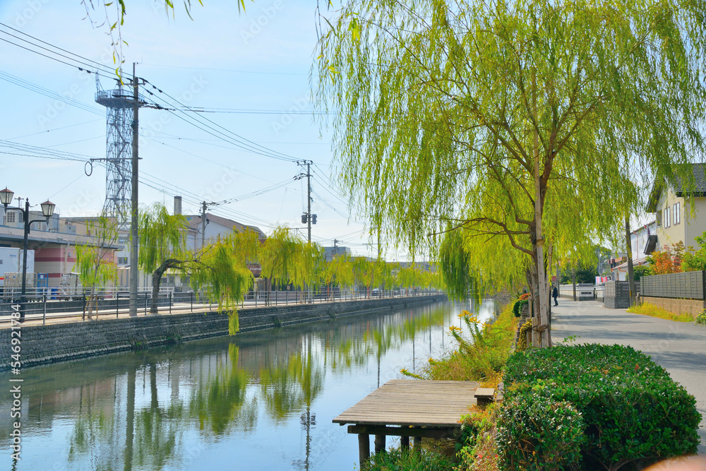 Obraz premium 福岡県柳川市/Yanagawa city Fukuoka