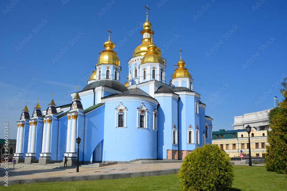  Saint Michael Golden Domed Monastery is a functioning monastery. The monastery is located on the right bank of the Dnieper River northeast of the Saint Sophia Cathedral.
