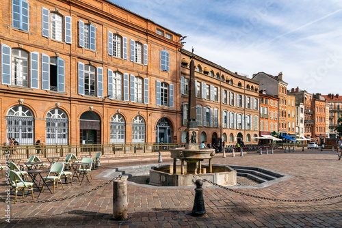 Toulouse, France cityscape
