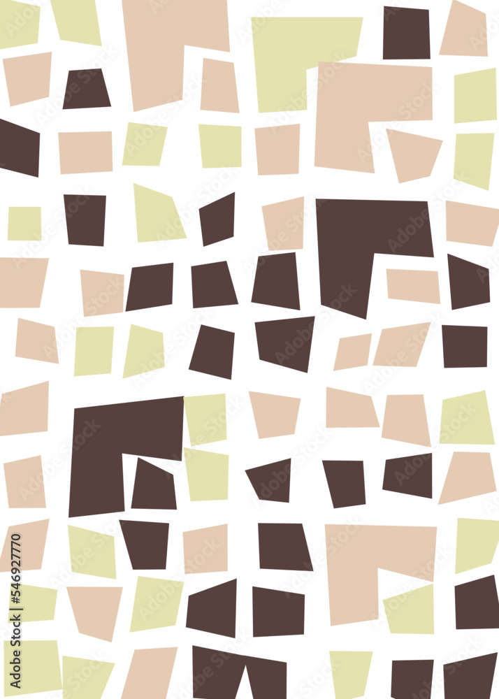 Offset Quads generative art background art illustration Offset Quads generative art background art illustration