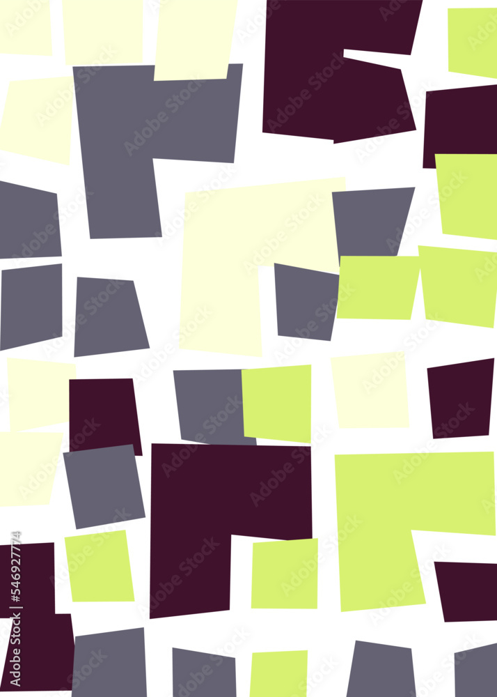 Offset Quads generative art background art illustration Offset Quads generative art background art illustration