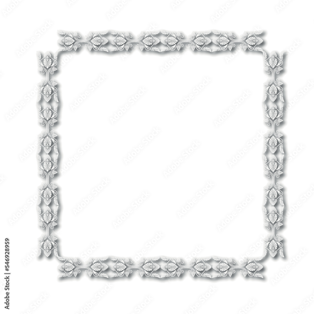Frame, in the style of an ornament, Vector illustration eps 10, Art. Frame, in the style of an ornament, Vector illustration eps 10, Art.