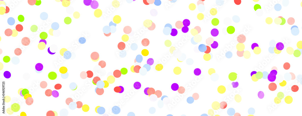Multicolored paper confetti on transparent background. Multicolored paper confetti on transparent background.