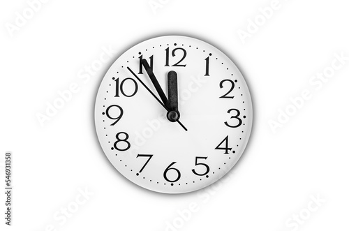 Wall Clock isolated on a white background