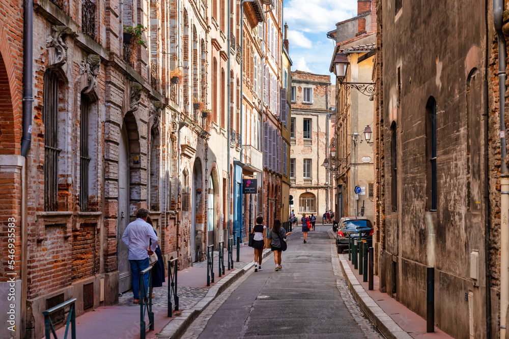 Toulouse, France cityscape