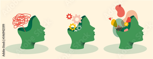 Portrait emotion brain