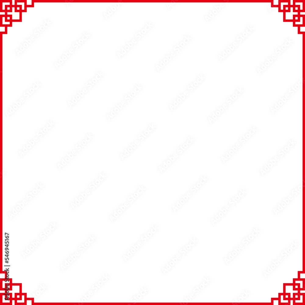 Chinese frame element for traditional design concept. Chinese frame element for traditional design concept.