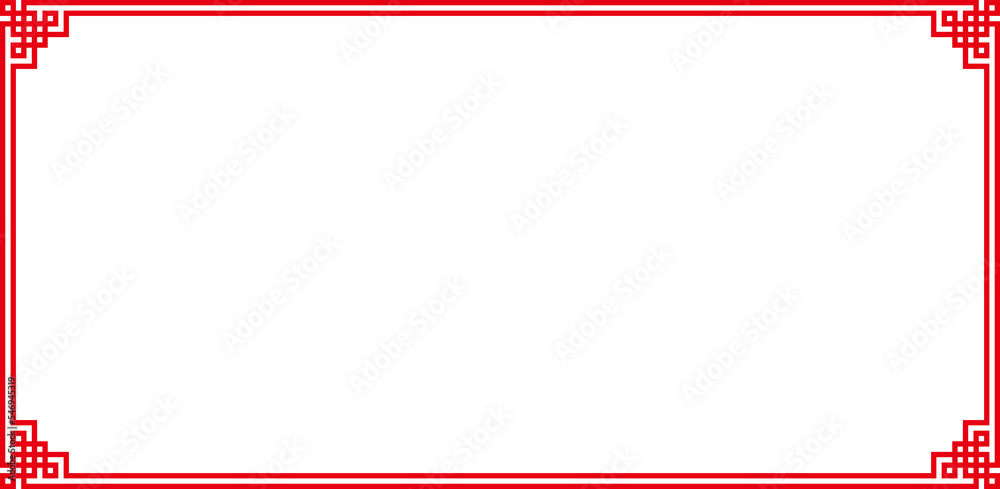 Chinese frame element for traditional design concept. Chinese frame element for traditional design concept.