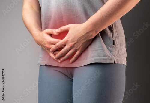 Fotografie Genital pain, vaginal disease concept