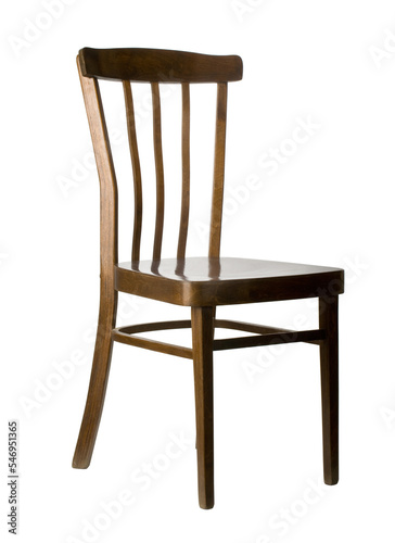 wooden chair photo
