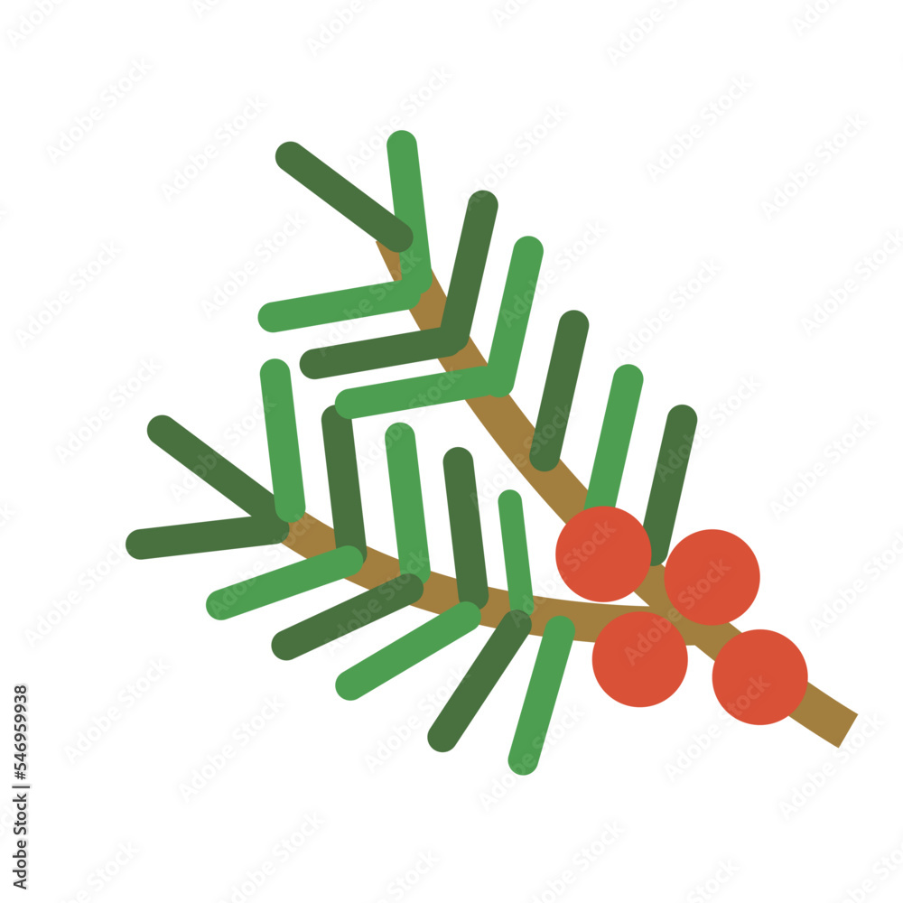 christmas tree branch mistletoe christmas tree branch mistletoe