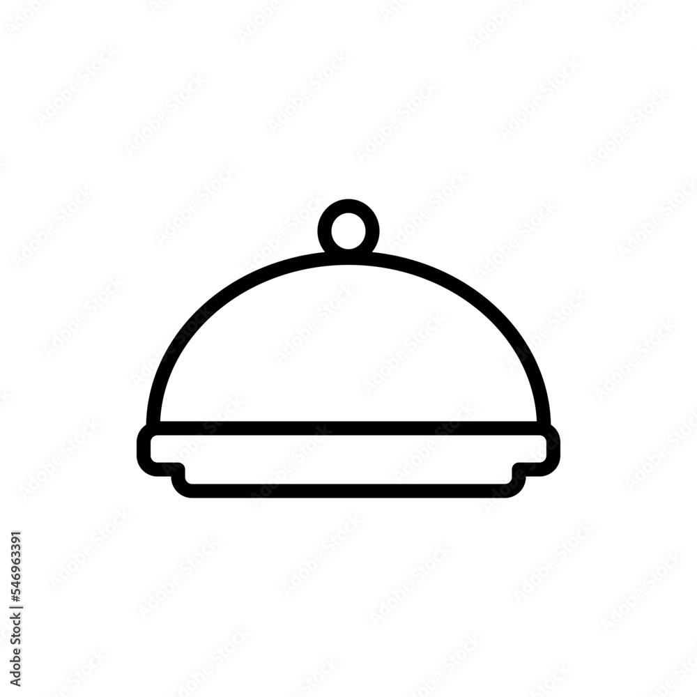 Tray icon vector logo design template Tray icon vector logo design template