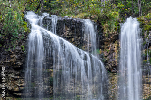 Weissbach Wasserfall bei Inzell  Bayern  Deutschland