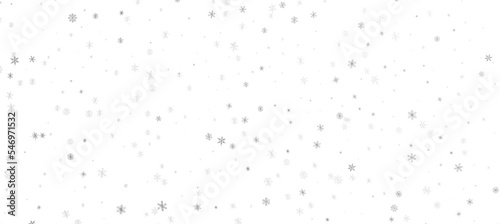 Tableau sur toile Falling snow at night. Bokeh lights png