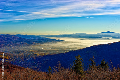 high in the mountains on a cold day © Oleksii Pyrogov