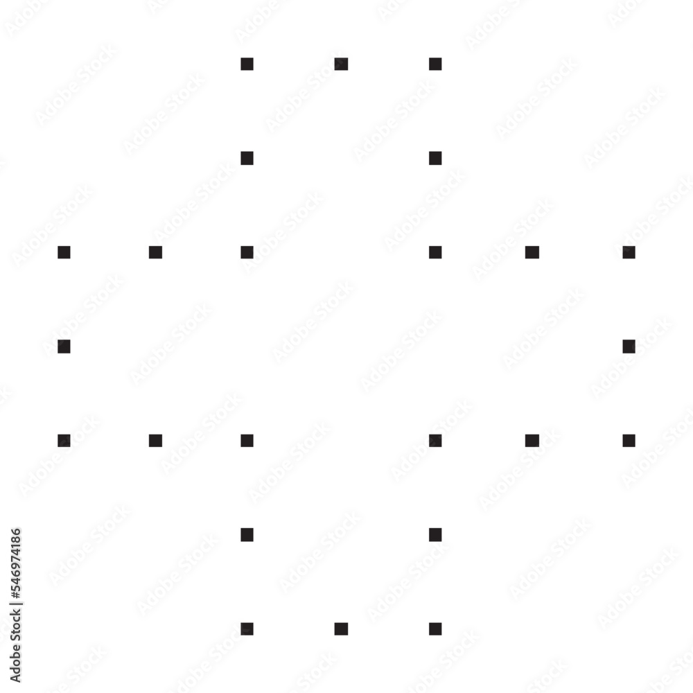 Cross shape dotted symbol vector icon for creative graphic design ui element in a pictogram illustration Cross shape dotted symbol vector icon for creative graphic design ui element in a pictogram illustration