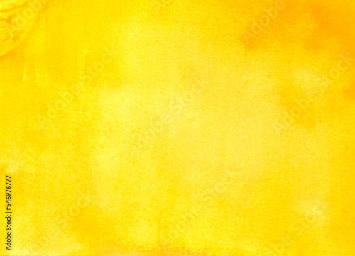 hand drawn yellow watrecolor background texture paper