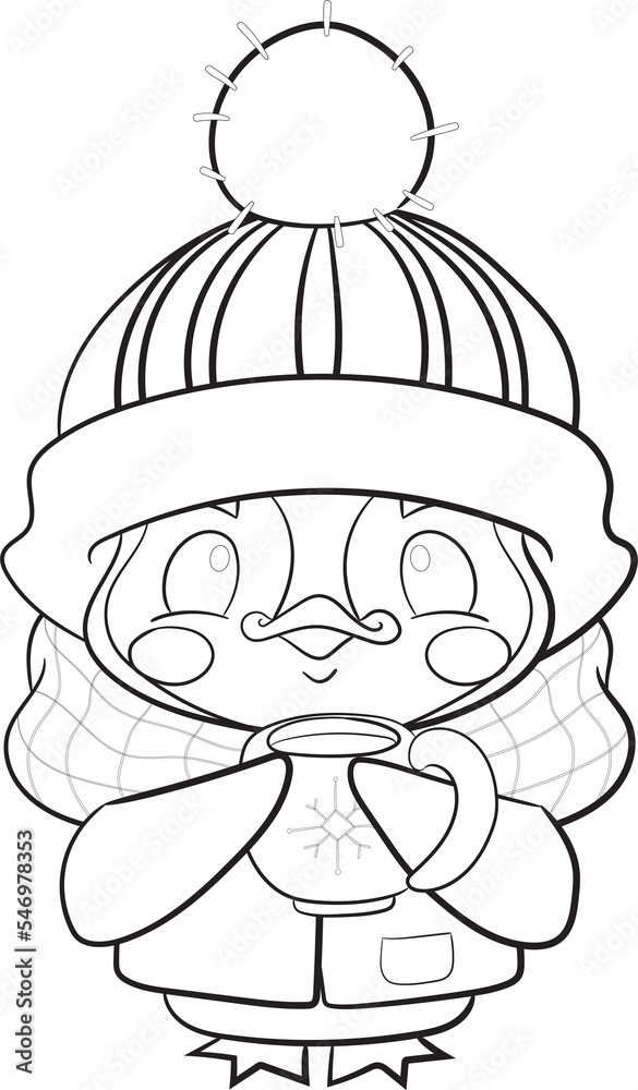 Obraz premium cute penguin