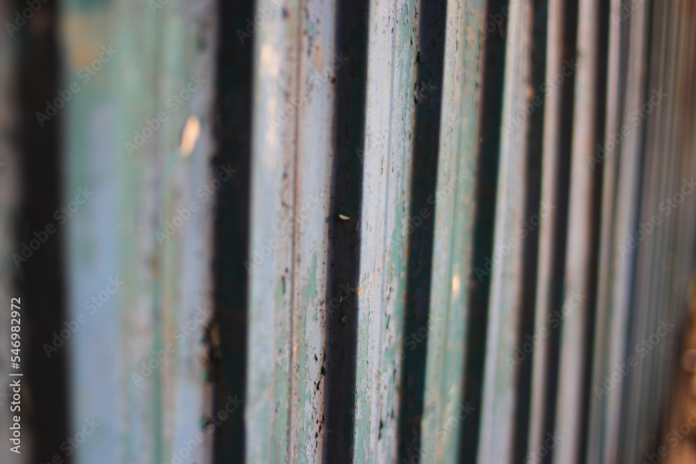 Fototapeta premium old rusty galvanized iron plate texture background