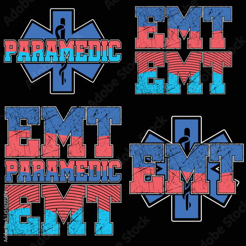 Paramedic Shirt, Paramedic Gift, EMT Gifts, EMT Shirt vector and design