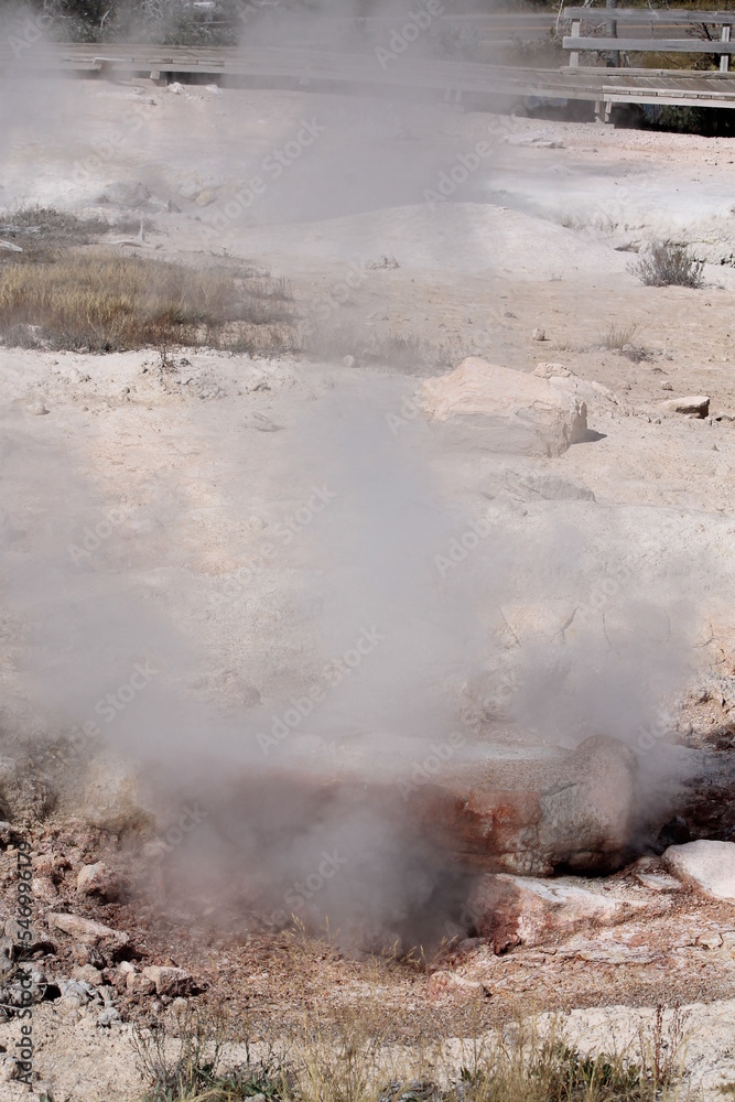 sulfur geyser