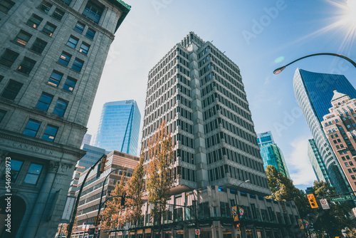 Downtown Vancouver on a bright day. © Alicia
