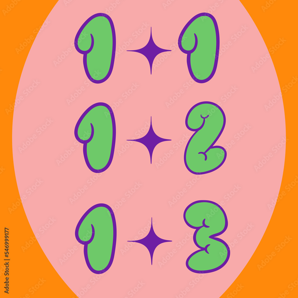 discount set two for the price of one in cartoon flat style