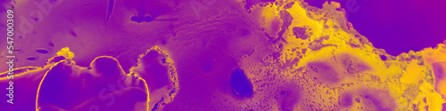 Neon Alcohol Ink. Purple Traditional Decoration.