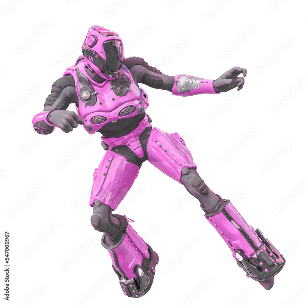 astronaut in green exo suit exploring arround astronaut in green exo suit exploring arround
