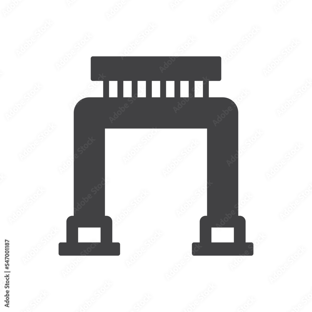 Obraz premium City Gate Icon