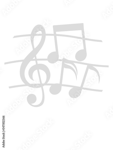 Symbole Linien Musik Noten 