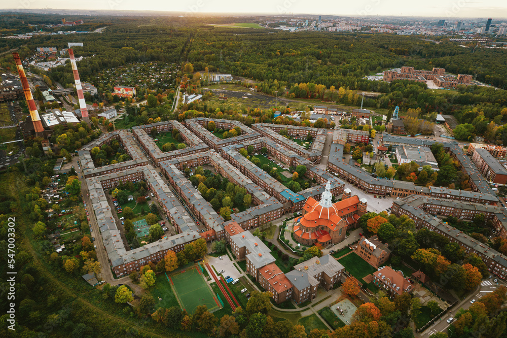 Katowice, Nikiszowiec, Familoki