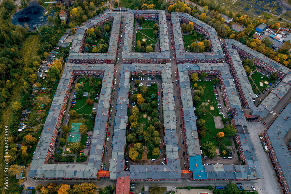 Katowice, Nikiszowiec, Familoki