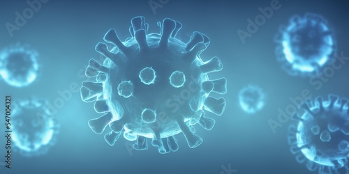 Covid-19 Flu Cold RSV Covid Virus Molecule