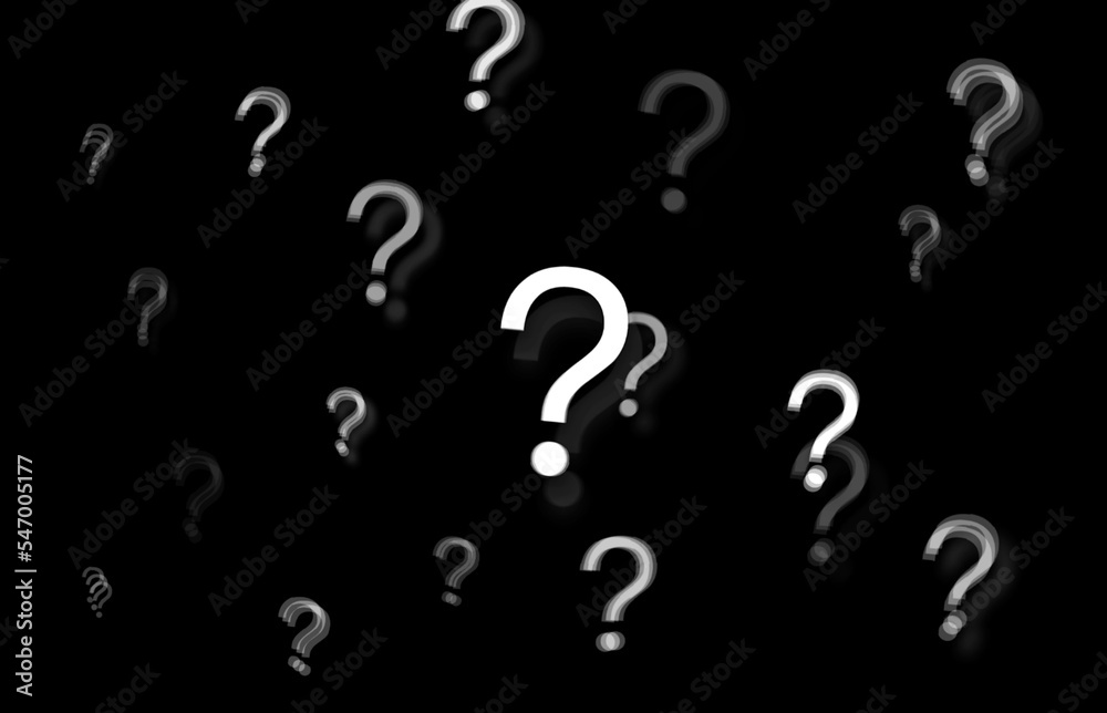 Question mark stock photo, floating question mark Question mark stock photo, floating question mark