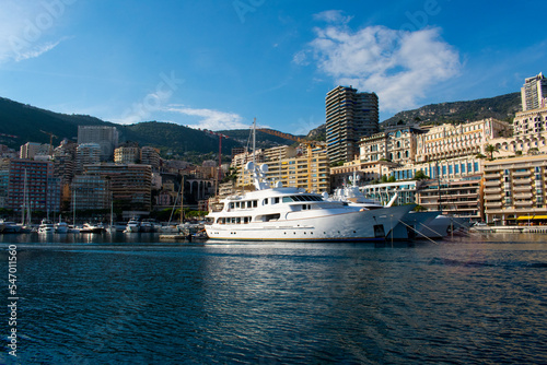 Yachts and boats in Marina Monte Carlo, Monaco © Maciej