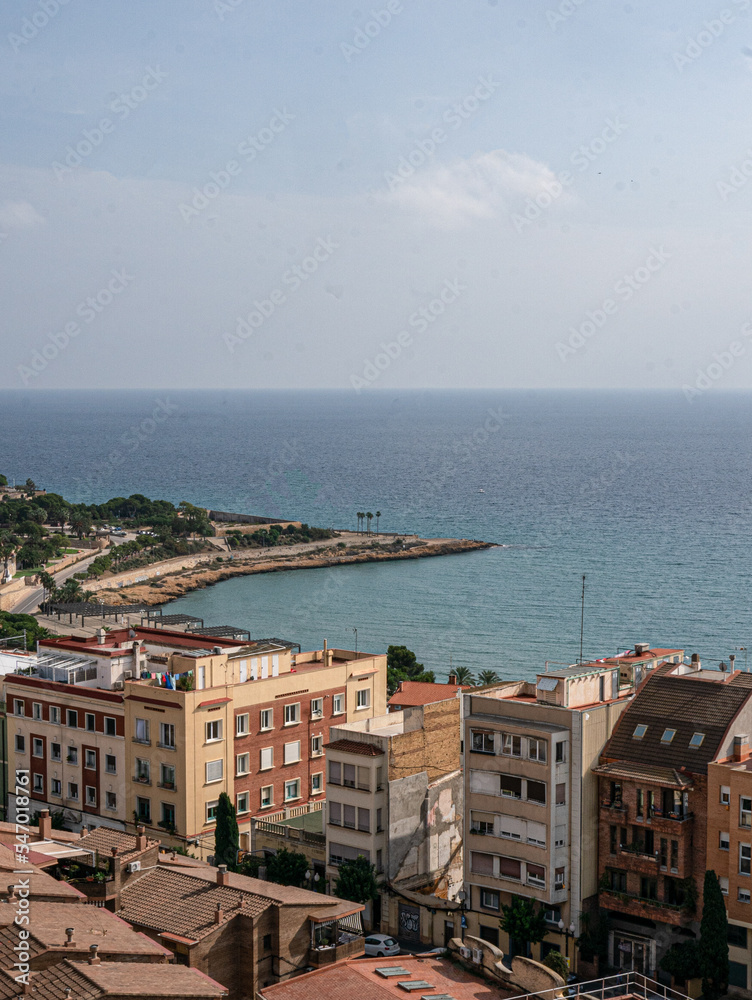 Tarragona Catalonia Spain Sea View