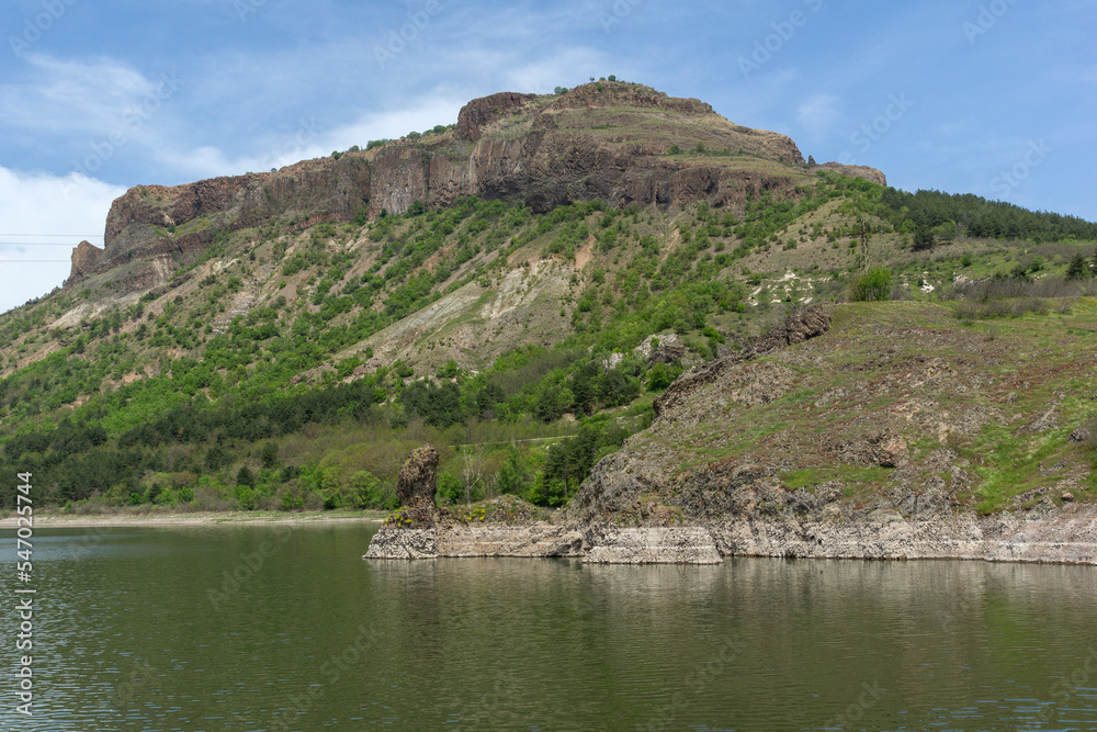 Landscape of Studen Kladenets Reservoir, Bulgaria