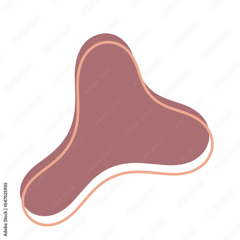 Aesthetic abstract Blob shape and line Aesthetic abstract Blob shape and line