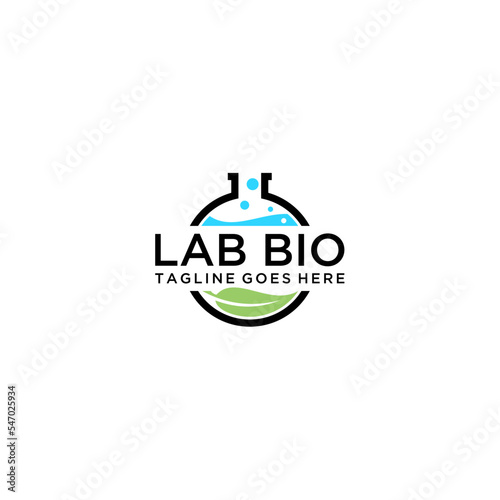 natural lab logo designs concept, science and medicine creative symbol, eco lab logo template