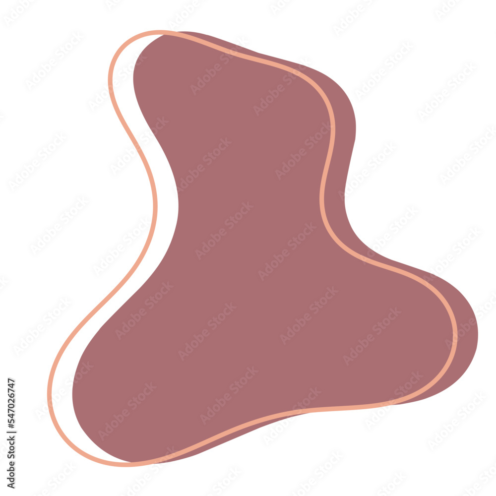 Aesthetic abstract Blob shape and line Aesthetic abstract Blob shape and line