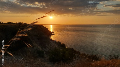 Beautiful sunset on the Bellarine Peninsula Australia photo